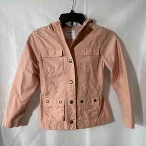 OLD NAVY Linen Peach Jacket Kids Sz 10 12